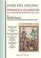 Romance and Villancicos SATB choral sheet music cover
